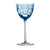 Zoe Light Blue Wine Glass
