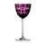 Zoe Purple Wine Glass