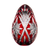 Love Ruby Red Egg Paperweight 4.1 in