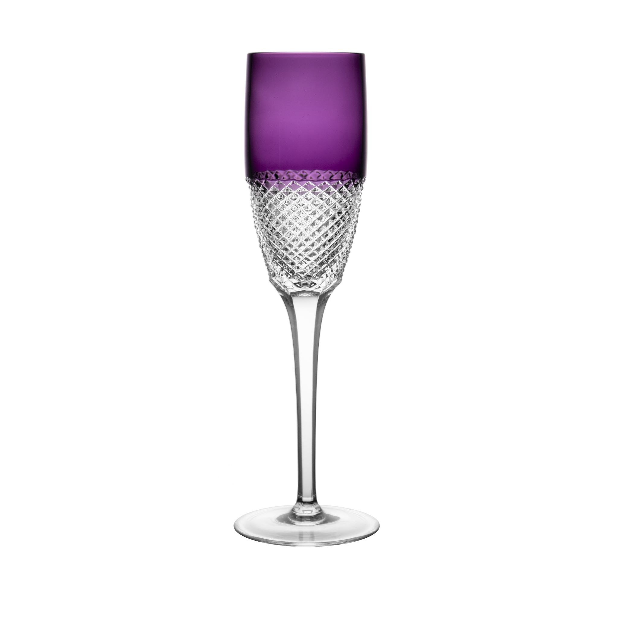 Purple best sale champagne flutes