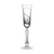 Birks Crystal Silver Ribbon Champagne Flute