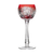 Easter Ruby Red Wine Glass