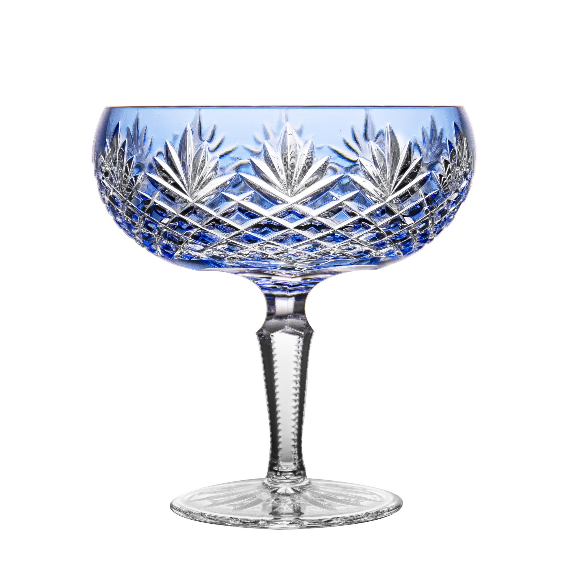 Fabergé Odessa Light Blue Compote Bowl 4.7 in 1st Edition
