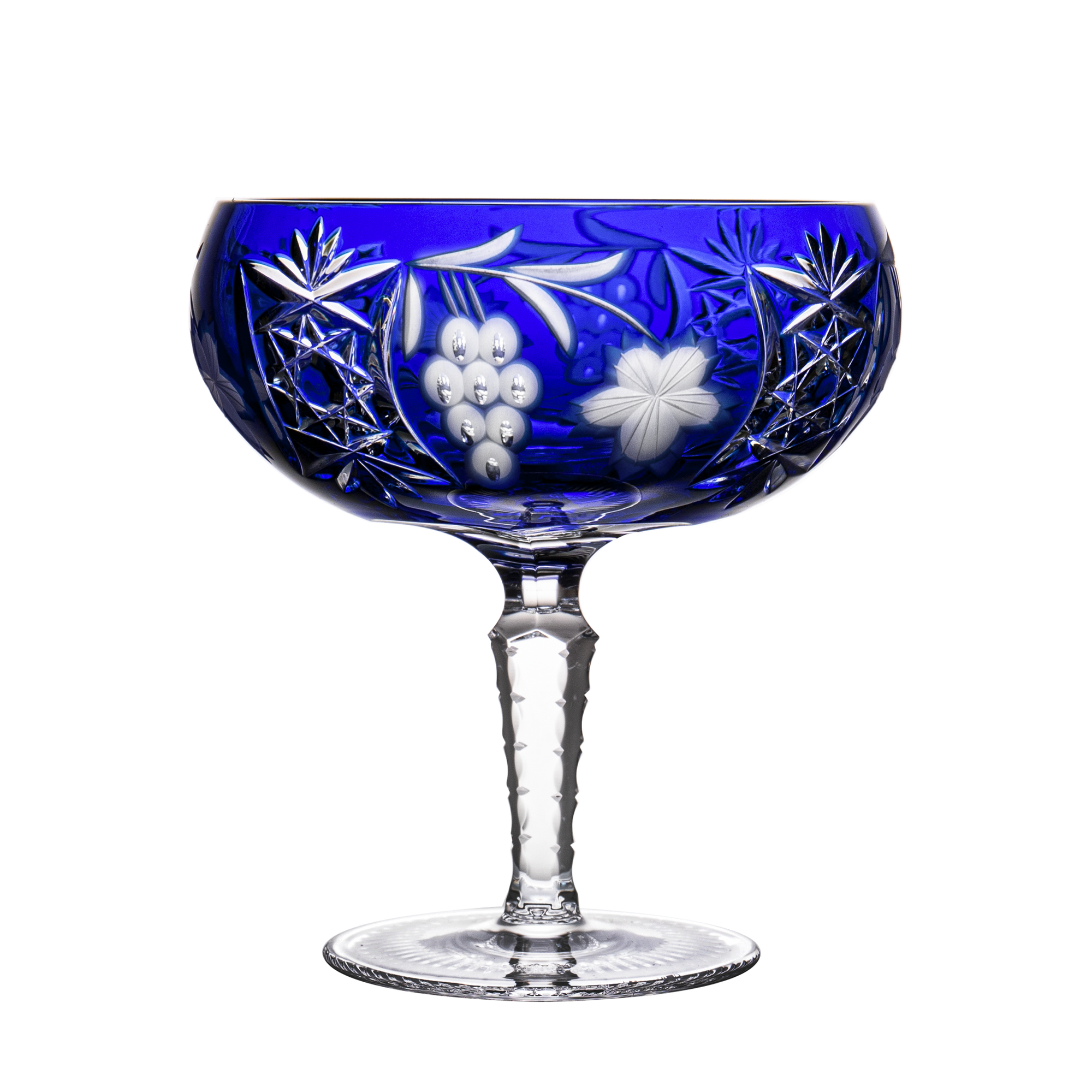 Marsala Blue Compote Bowl 4.7 in