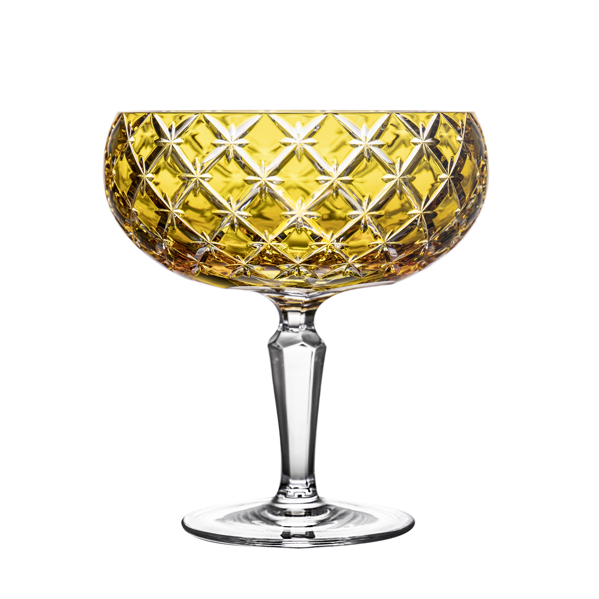 Stars Golden Compote Bowl 4.7 in