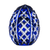 Fabergé Bliss Blue Egg Paperweight 2.4 in