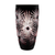 Easter Double Cased Black Ruby Red Vase 10.2 in