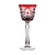 Easter Ruby Red Wine Glass