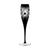 Easter Black Champagne Flute