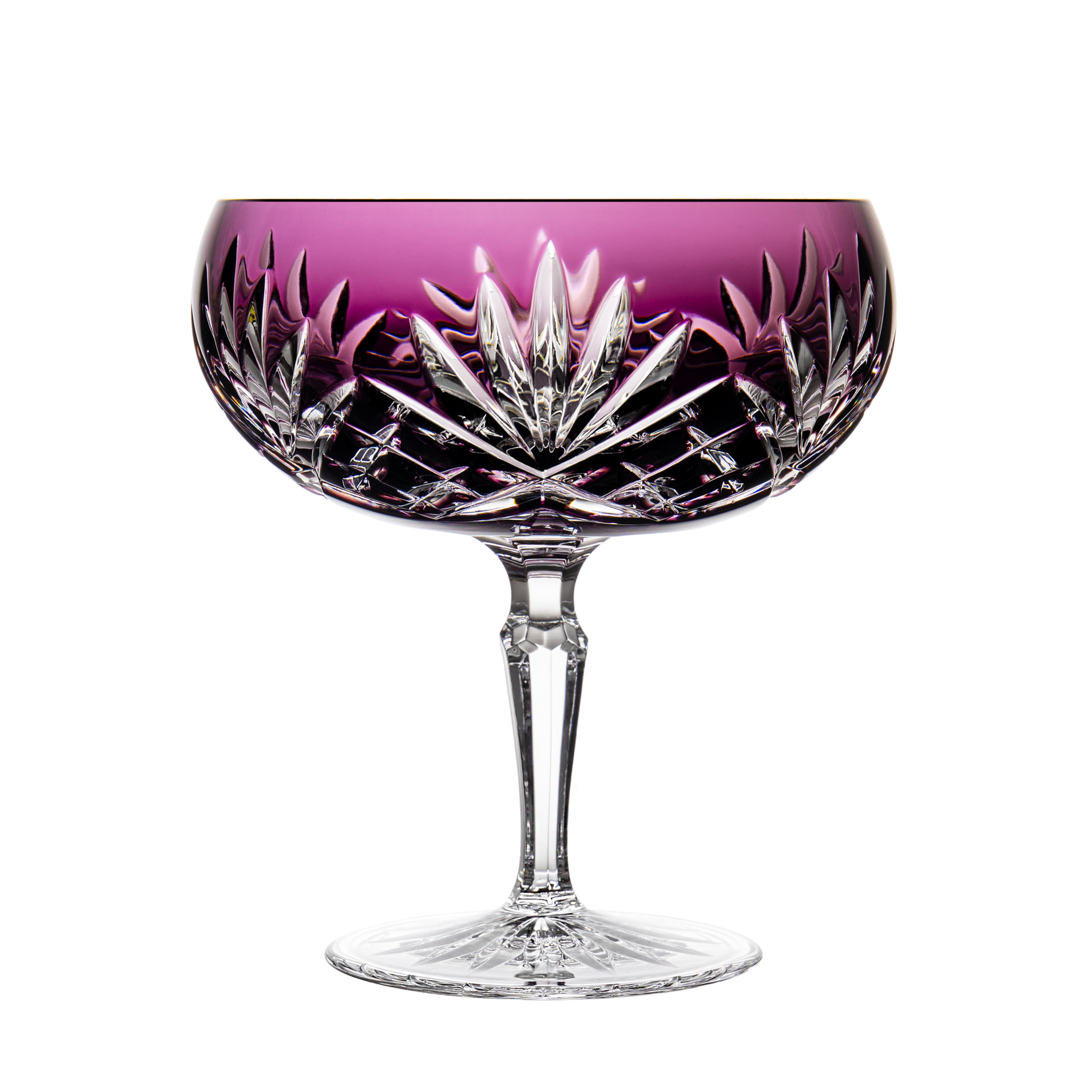 Fabergé Odessa Purple Compote Bowl 4.7 in 2nd Edition