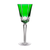 Castille Green Water Goblet