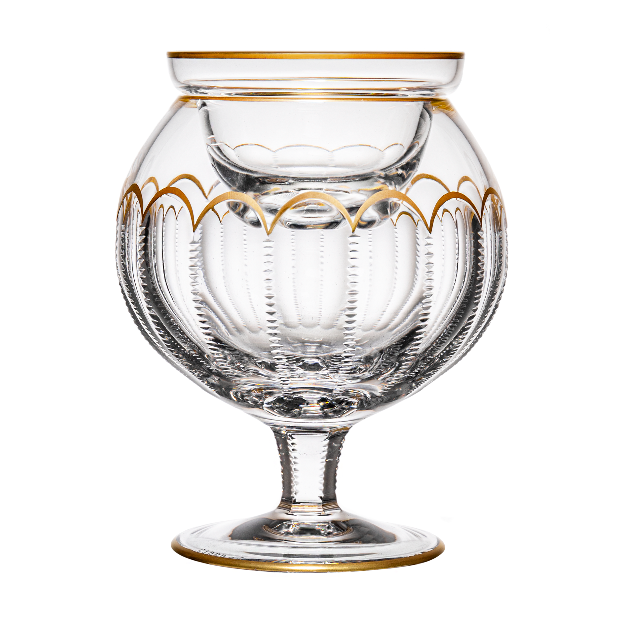 Fabergé Operetta Gold Caviar Server 6.5 in
