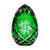 Soleil Green Egg Paperweight 4.7 in