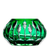 Birks Crystal Charlotte Green Votive 2.1 in