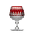 Clarendon Ruby Red Brandy Glass