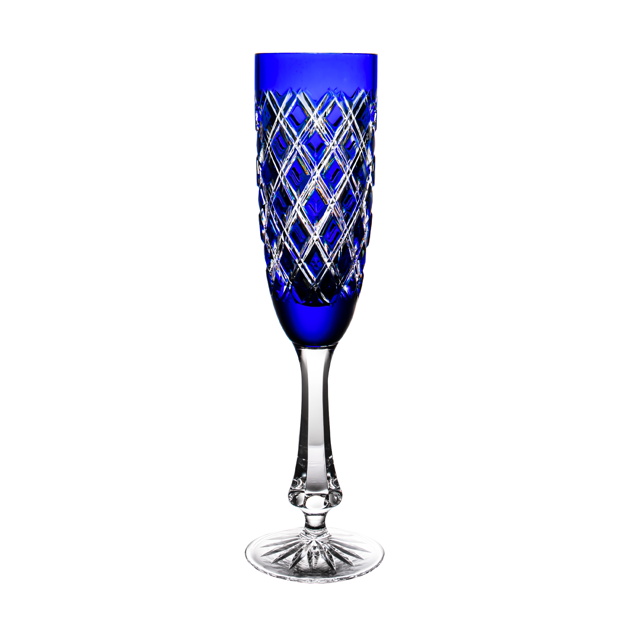 Blue best sale champagne flutes
