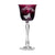 Butterfly Purple Wine Glass
