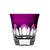 Cristal de Sèvres Chenonceaux Purple Old Fashioned