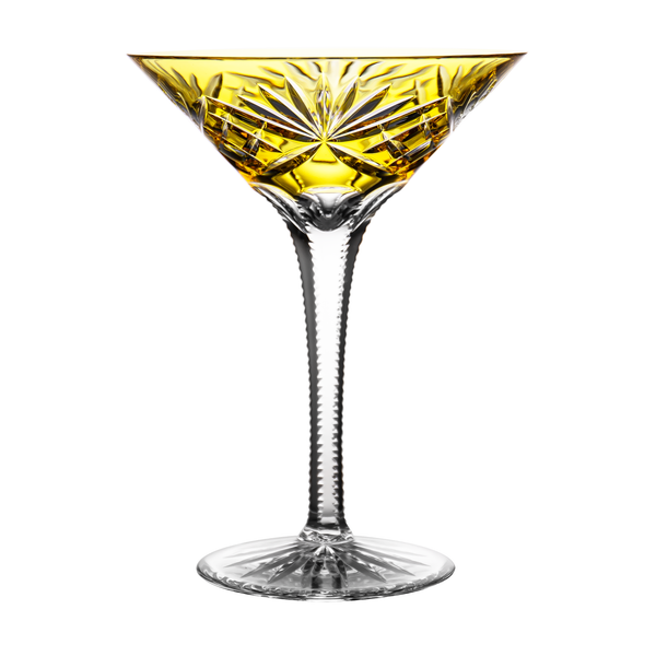 Fabergé Odessa Golden Martini Glass 4th Edition Ajka Crystal UK