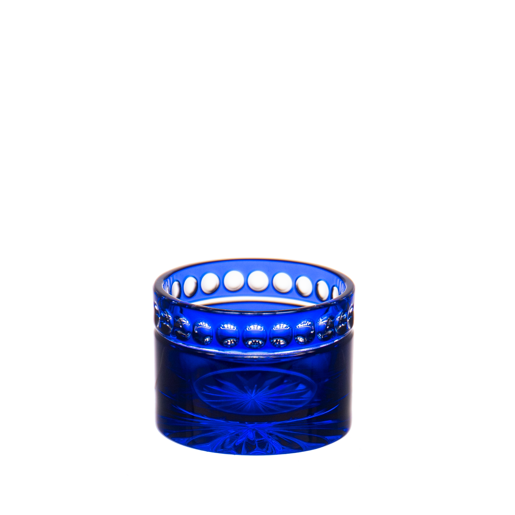 Fabergé Blue Salt Dish 1.8 in