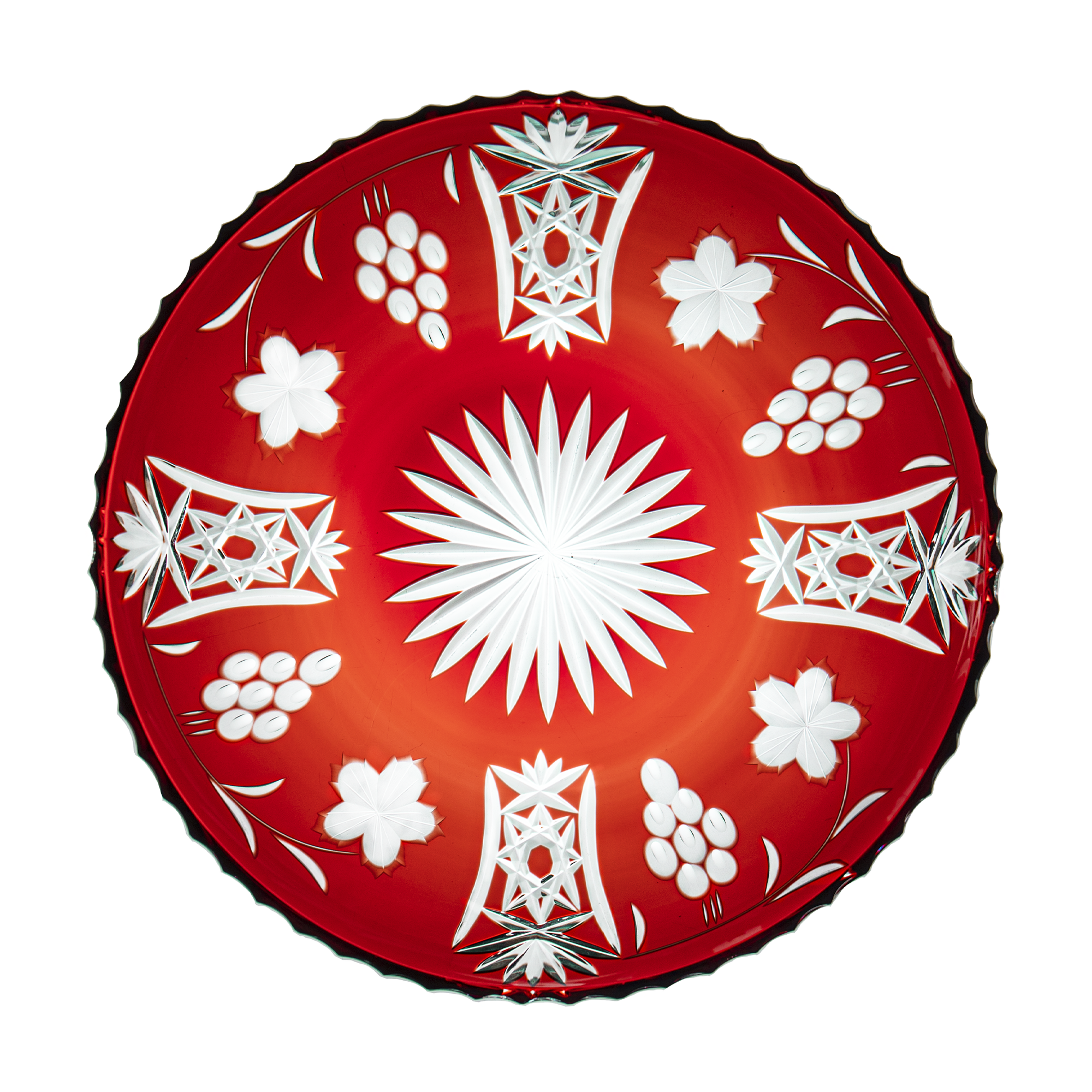 Marsala Ruby Red Plate 10.6 in
