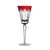 Fabergé Grand Palais Ruby Red Wine Glass